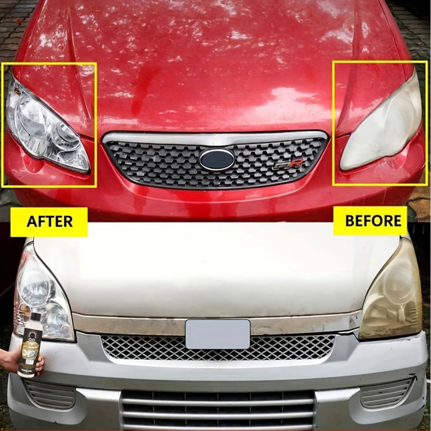 Complete HEADLIGHT Cleaner + Restorer- PACK OF 3