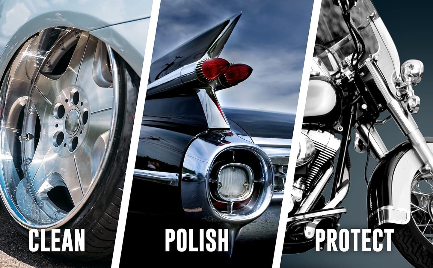 CHROME & METAL RESTORER + PROTECTOR