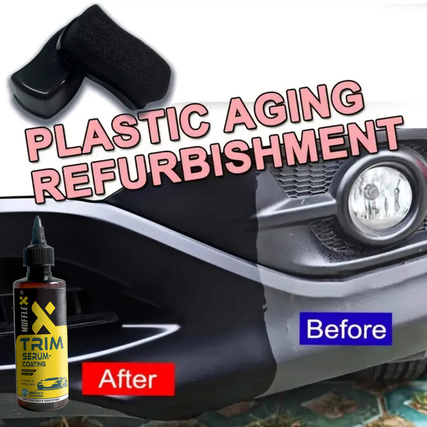 Restore, Protect & Shine Faded Plastics – Interior & Exterior Use