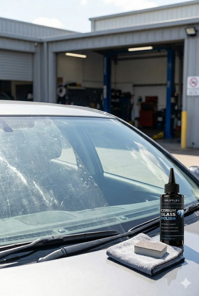 Cerium Glass Polish Advanced Glass Polishing | Crystal Clear Finish