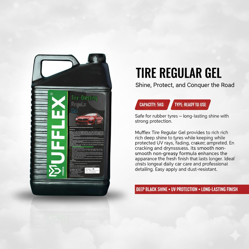 Tire Regular Gel - Shine, Protect, and Conquer the Road