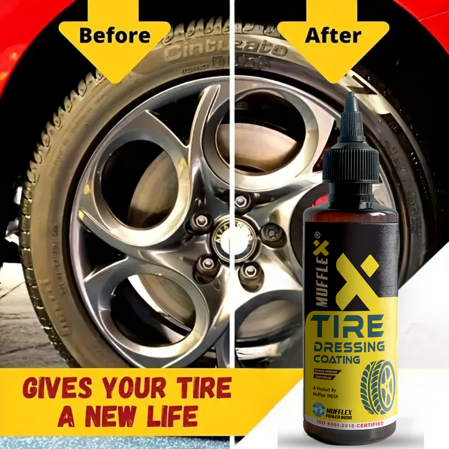 Trim & Tire Restorer Coating – Pack of 2 | Up to 6 Months Protection