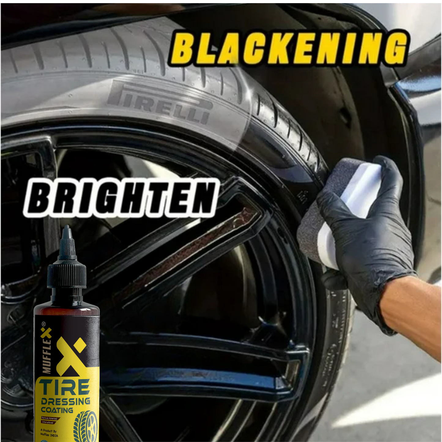 Trim & Tire Restorer Coating – Pack of 2 | Up to 6 Months Protection