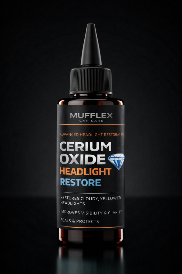 Cerium Oxide Headlight Restore Advanced Headlight Restoration | Crystal Clear Finish