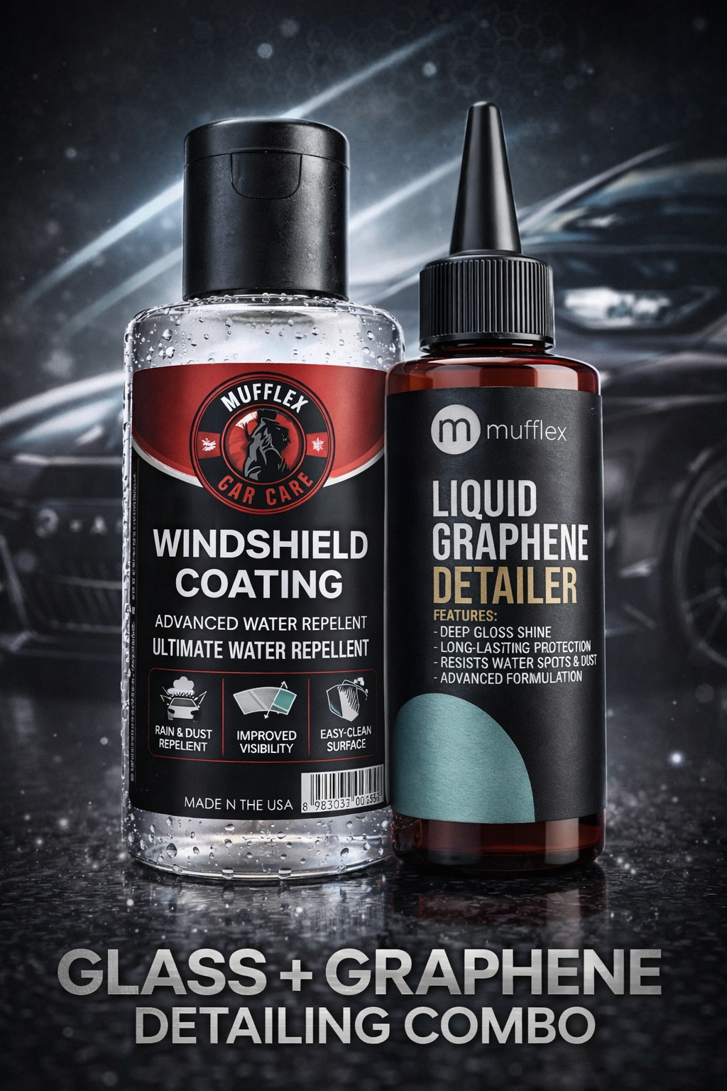 GLASS + GRAPHENE DETAILING COMBO