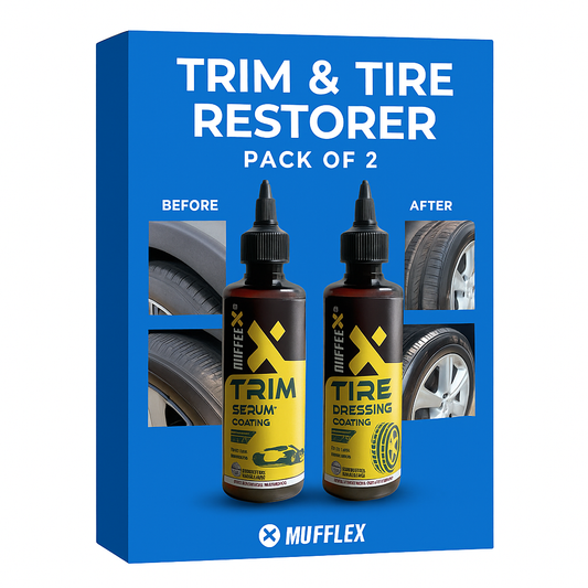 Trim & Tire Restorer Coating – Pack of 2 | Up to 6 Months Protection