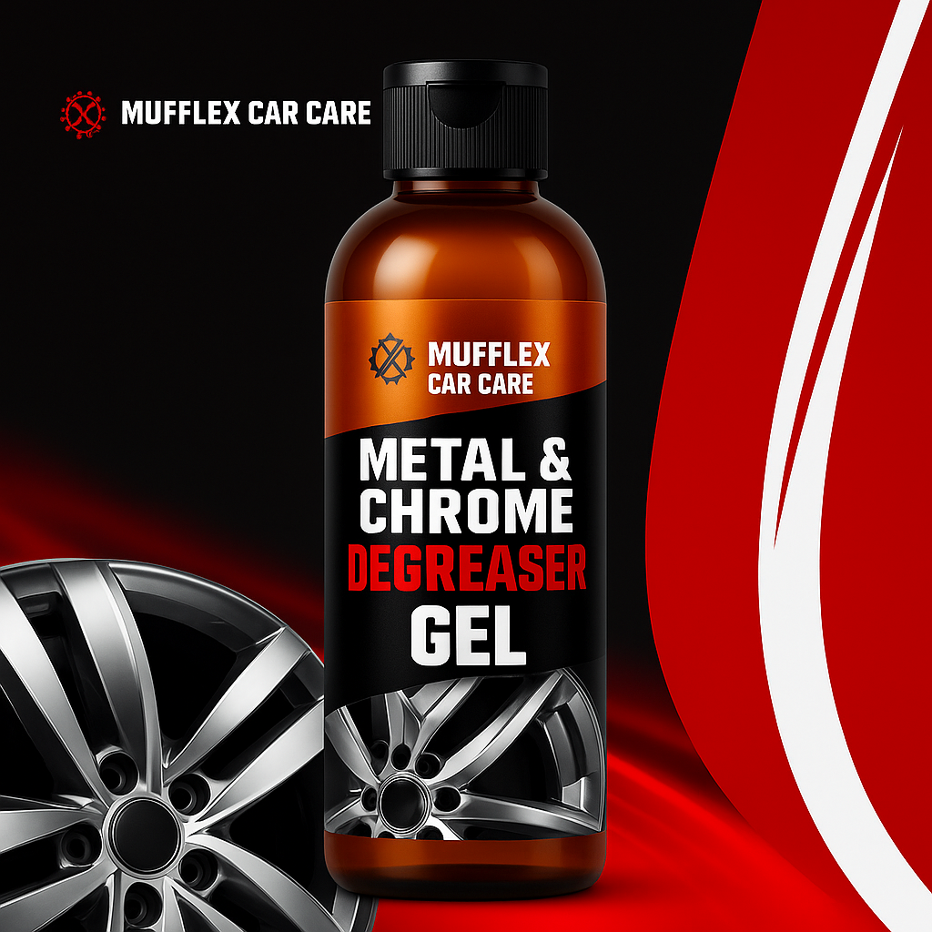 Metal & Chrome Degreaser Gel - Instant Restorer & Protector