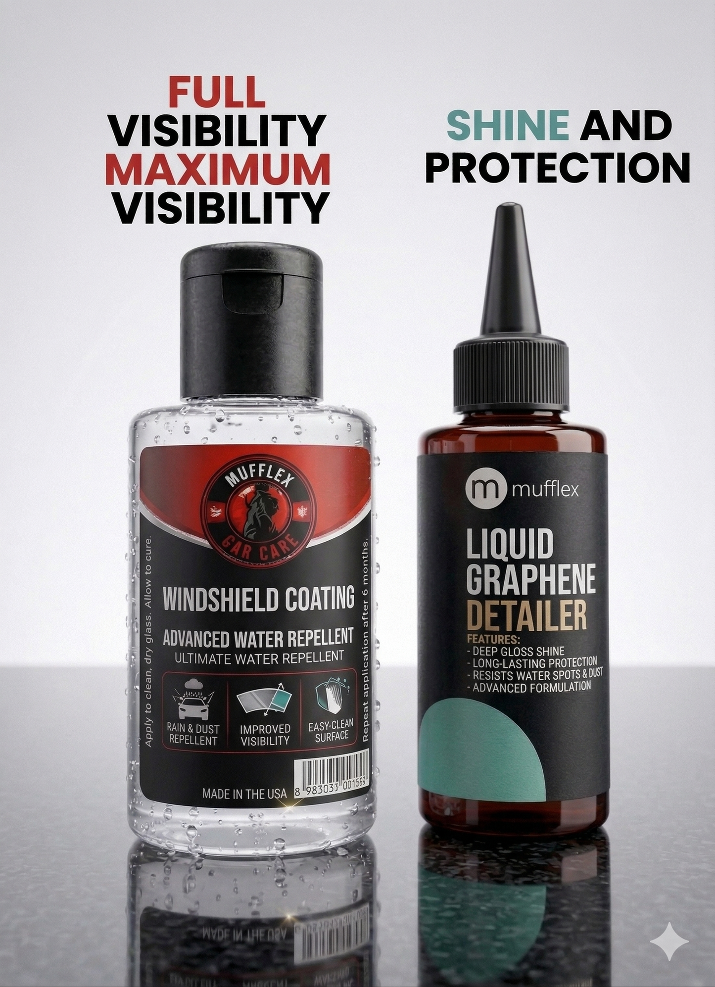 GLASS + GRAPHENE DETAILING COMBO