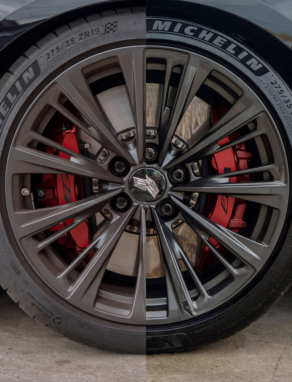 Plastic & Rubber Tire Black Serum Gel Coating Formula