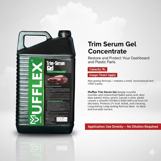 Trim Serum Gel Concentrate:  Restore and Protect Your Dashboard and Plastic Parts**