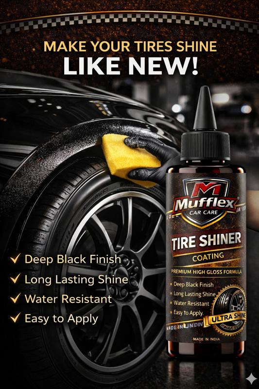 Plastic & Rubber Tire Black Serum Gel Coating Formula