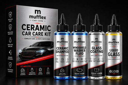 MUFFLEX CERAMIC CAR CARE KIT- THE 4-STEP PROTECTION PROCESS