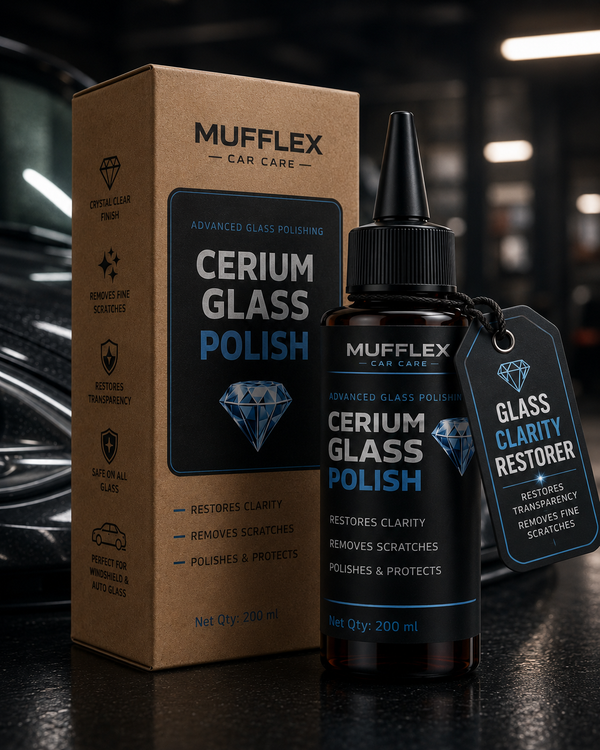 Cerium Glass Polish Advanced Glass Polishing | Crystal Clear Finish