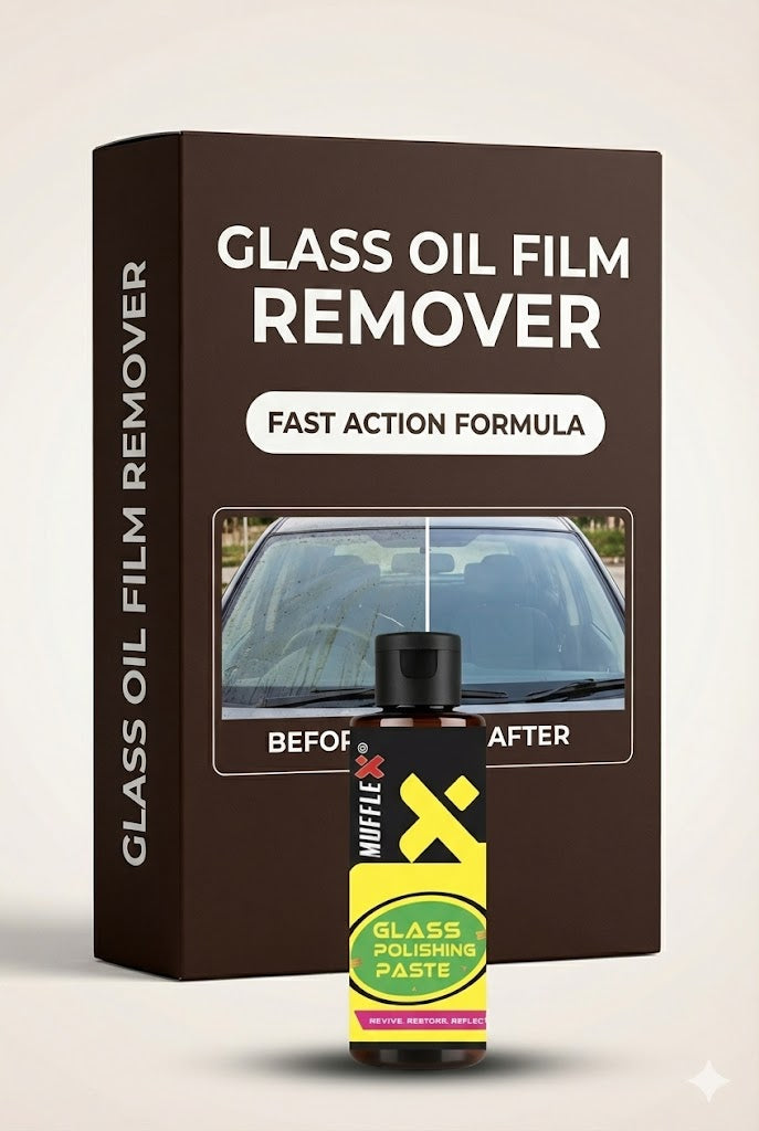 Auto Glass Scratch Care – Advanced Polishing Fluid "Remove Scratches. Restore Shine"