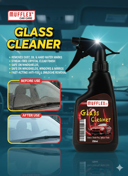 Glass Cleaner – Crystal Clear Visibility in Seconds