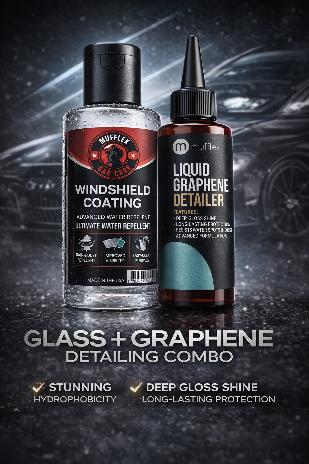GLASS + GRAPHENE DETAILING COMBO