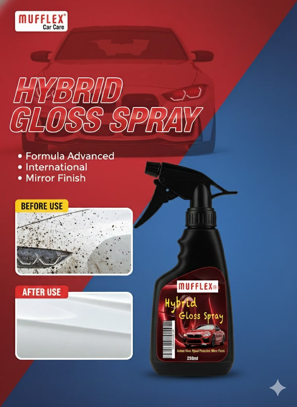 Hybrid Gloss Spray-🔥 Instant Gloss. Hybrid Protection. Mirror Finish