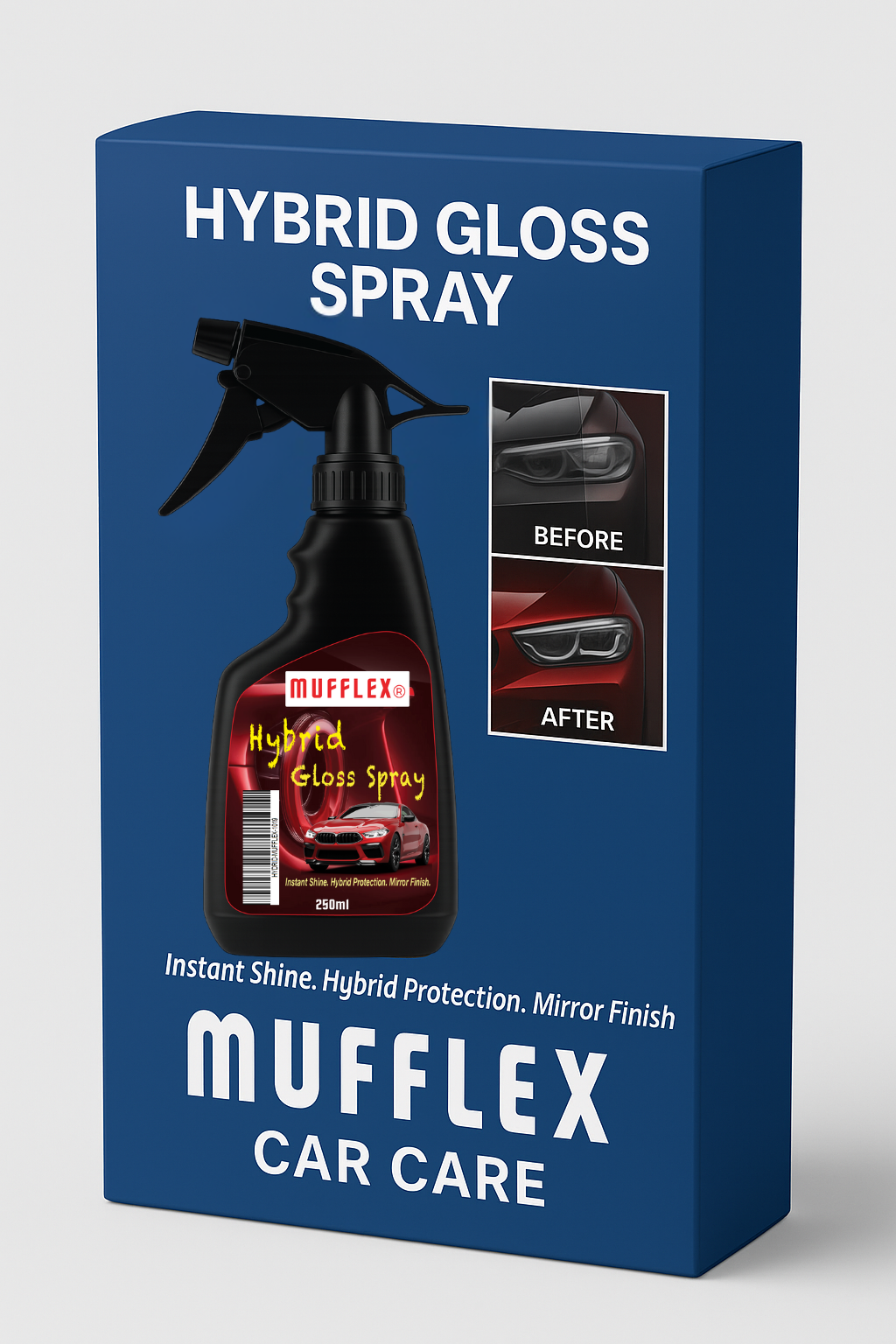 Hybrid Gloss Spray-🔥 Instant Gloss. Hybrid Protection. Mirror Finish