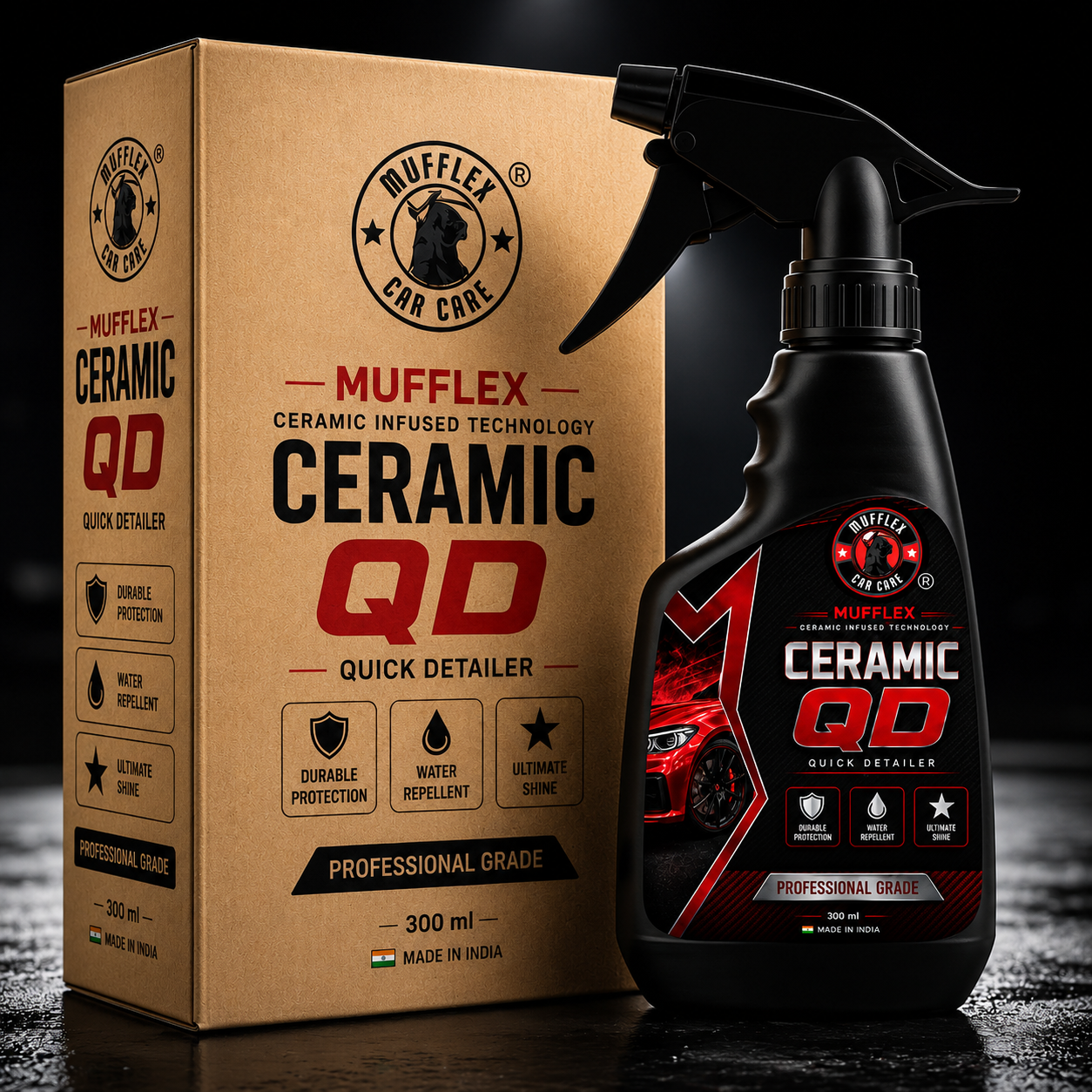 Ceramic QD – Quick Detailer-Premium Shine in Minutes